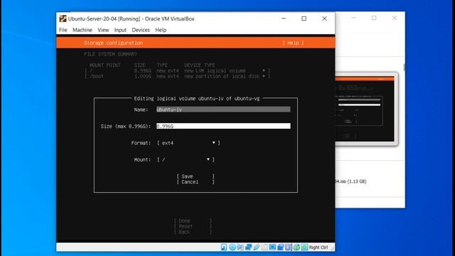 Install Ubuntu Server 20.04 LTS on on Oracle VirtualBox 6.1 смотреть онлайн