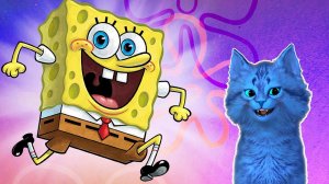 Губка Боб Квадратные Штаны ? КОТЕНОК АЛЬБО и СПАНЧ БОБ #3
