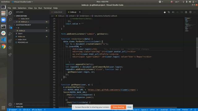 Github Api Activity смотреть онлайн