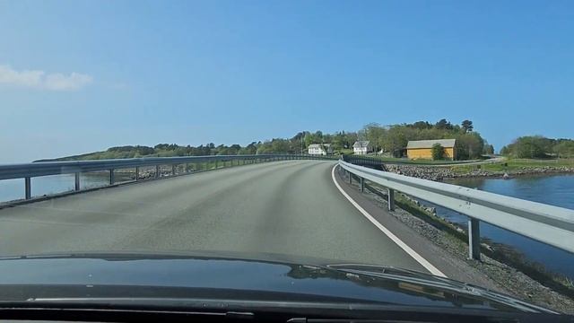 Атлантическая Дорога (Atlantic Ocean Road) Norway смотреть онлайн