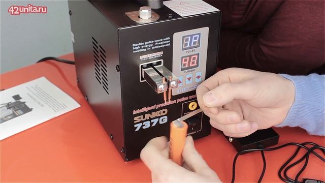 ⚡⚡Тест аппарата для сварки  аккумуляторов своими руками SUNKKO 737G