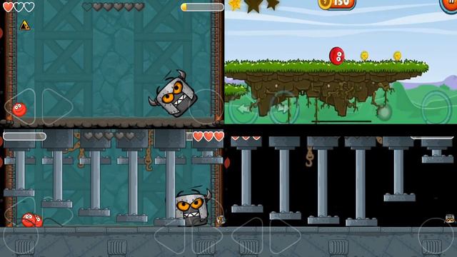 Box Monster Boss with Many other Bosses and Balls in Red Ball 4 смотреть онлайн