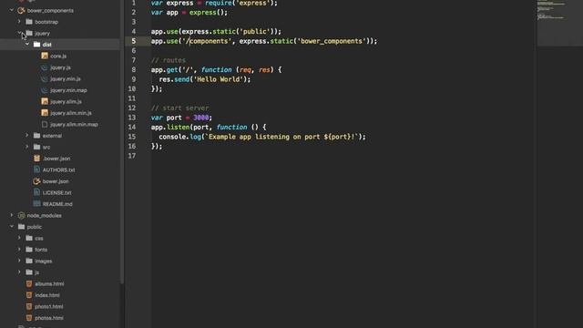 NodeJS#4 - Static Assets смотреть онлайн