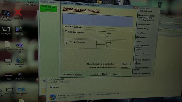 Epson L3100,L3110,L3115,L3116,L3150 Red Light Blinking Solution ! Reset Epson Printer 100% Fix смотреть онлайн