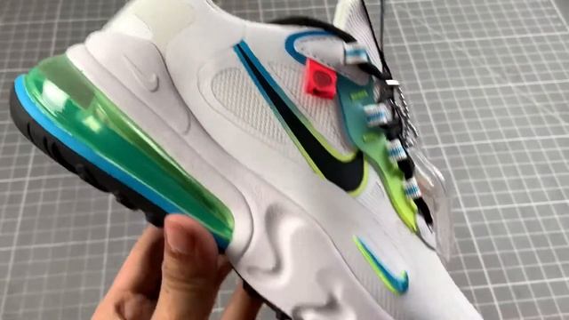 Nike Air Max 270 React Worldwide Pack White CK6457-100(sneakersonline.club) смотреть онлайн