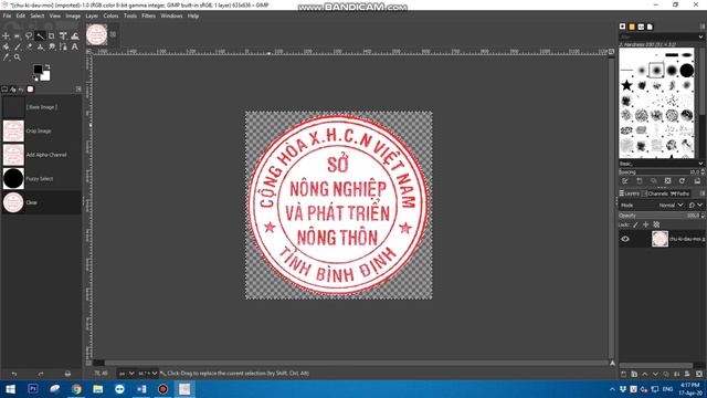 Hướng dẫn tạo tệp ảnh PNG từ phần mềm GIMP (GNU Image Manipulation Program) смотреть онлайн