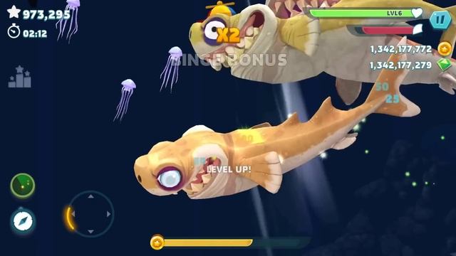Hungry Shark Evolution - Giant Monster Fin, Finn n Finny New Special Shark - All 27 Sharks Unlocked смотреть онлайн