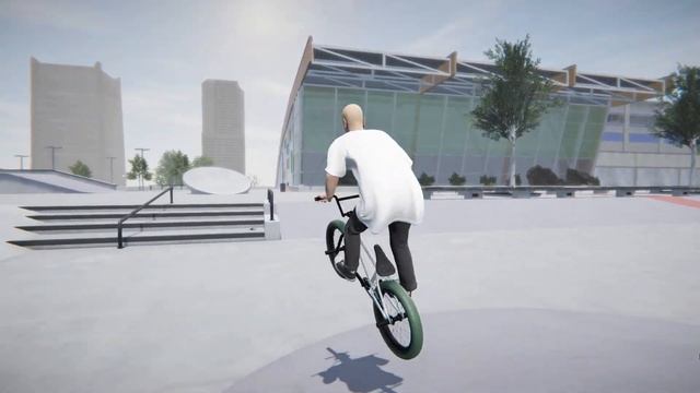 The Community Center Edit - BMX Streets Game смотреть онлайн