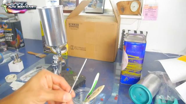 Atom X21 High Performance Automotive Spray Gun Setup Part 1 смотреть онлайн