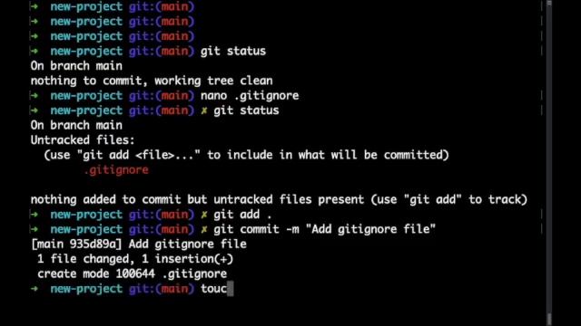 Part 10 Introduction to Git - Gitignore смотреть онлайн