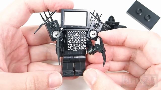 LEGO Skibidi Toilet Multiverse | Titan TV Man | Cinemaman Big Size Unofficial Lego Minifigures