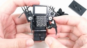 LEGO Skibidi Toilet Multiverse | Titan TV man | Cinemaman Big Size Unofficial Lego Minifigures