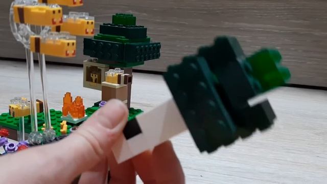 Обзор на набор пасека LEGO майнкрафт смотреть онлайн