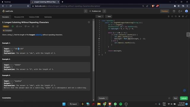 Get Hired in 150 Days(NeetCode): Day15 Longest Substring Without Repeating Characters смотреть онлайн