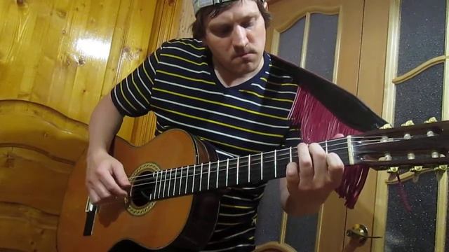 Этюд №5 Босса - нова Александр Виницкий Классическая гитара смотреть онлайн