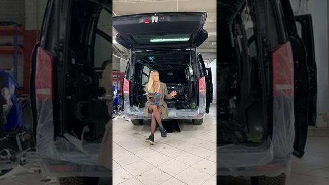 V-class, Vito W447 - мощная шумоизоляция смотреть онлайн