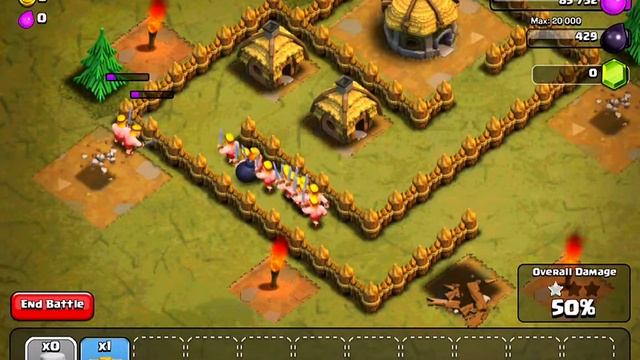 Clash Of Clans Single Player Mission: Goblin Gauntlett смотреть онлайн