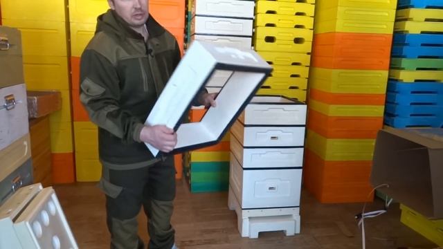 Обзор ППУ улья Bienenhaus.