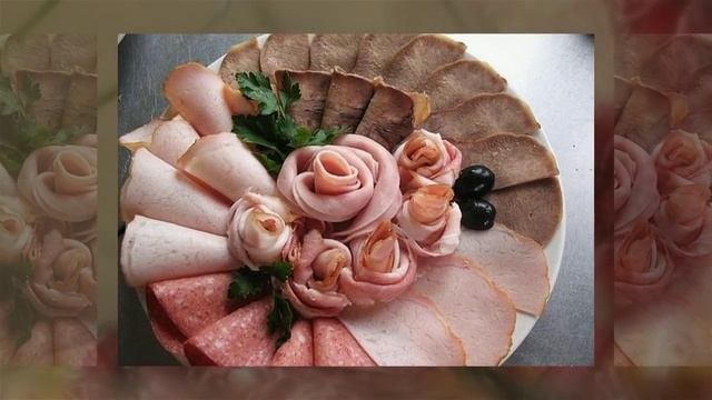 Как #УКРАСИТЬ стол на #НОВЫЙ ГОД. МЯСНАЯ #ЗАКУСКА смотреть онлайн
