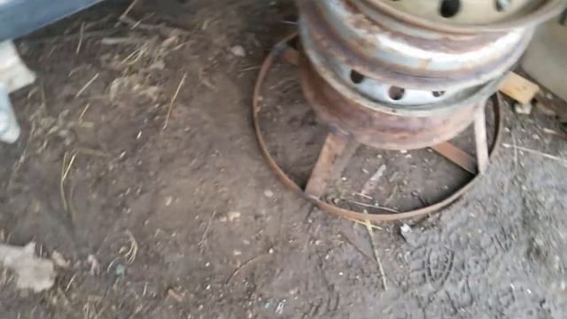 Снегоход из мотоблока. Часть 1. Колеса. смотреть онлайн