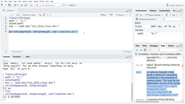 Pearson's Correlation Coefficients in R смотреть онлайн