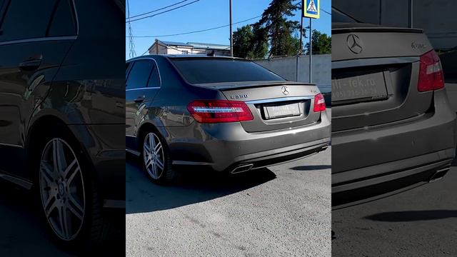 СОЧНЫЙ ВЫХЛОП на MERCEDES E350 3.5L 2012 смотреть онлайн