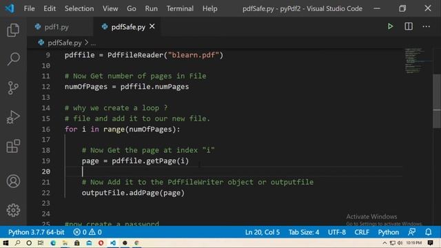 how to protect pdf file with password | python смотреть онлайн