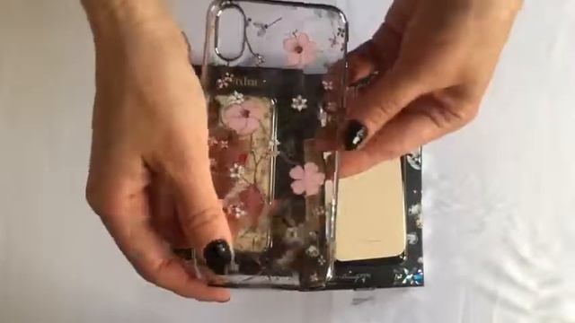 Чехол накладка для Apple iPhone X Kingxbar №8 Premium серебристый смотреть онлайн