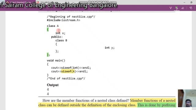 LectureVideo 18CS45 Module 2 NestedClasses Reji Thomas смотреть онлайн