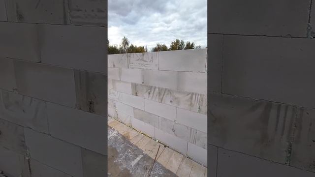 Кладка на клей или пену? Качество газобетона при использовании пены. смотреть онлайн