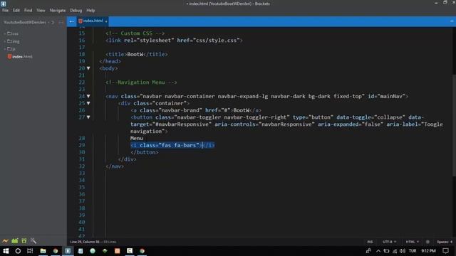 Bootstrap + Wordpress Tema Yapımı - Ders 1: Dosya Yapısı ve Menü смотреть онлайн