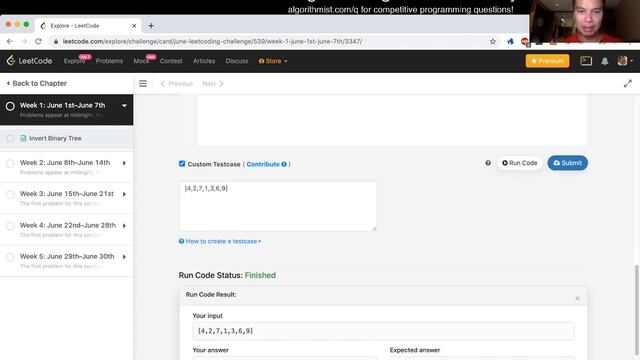 226. Invert Binary Tree (python) - Day 1/30 Leetcode June Challenge смотреть онлайн