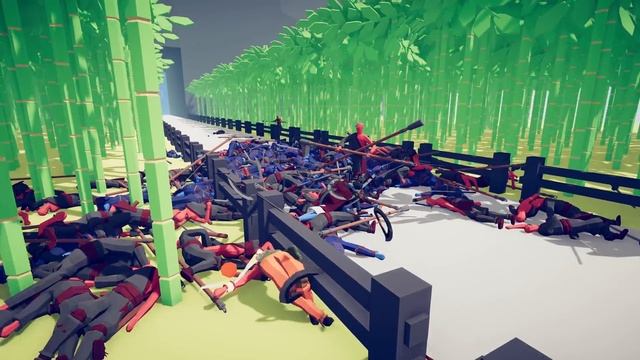 Samurai War and The Forbidden Gate Mini Story TABS Mod Totally Accurate Battle Simulator смотреть онлайн