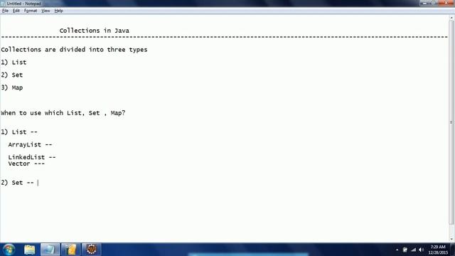 When to Use List, Set, Map in Java Collections смотреть онлайн