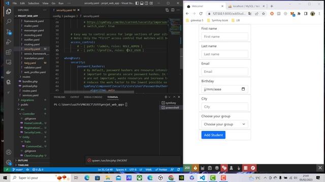 Symfony 6 #25# : SECURITY (4) # access_control & is_granted() смотреть онлайн