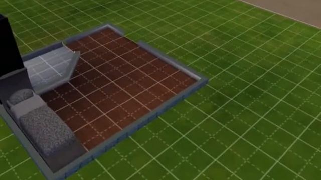 Как построить дом 5x5 ♥ Sims 4 смотреть онлайн