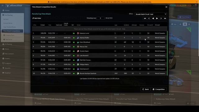 Часть 6 iRacing Beta UI (новый современный интерфейс пользователя) смотреть онлайн