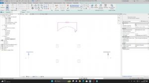 Балочная система по дуге и вертикальное размещение балочной системы в revit