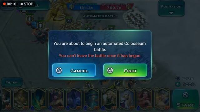 Colosseum Battles - Rakan Race Battles - Art of Conquest - Lv. 33 Castle смотреть онлайн
