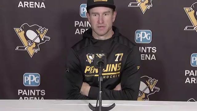 Jeff Carter scores four goals for Pittsburgh Penguins, interview afterward 5.6.21 смотреть онлайн