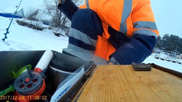 ПЕРВЫЙ ЛЁД 2017-2018! ПЕРВЫЙ ДВОЙНОЙ ЛЁД!!ЛОВЛЯ ОКУНЯ "КРУПНОГО" смотреть онлайн