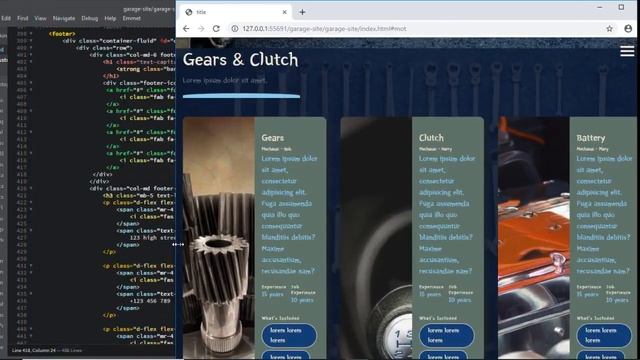 bootstrap 4 how to complete site garage into video смотреть онлайн