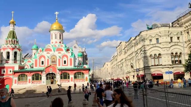 Прогулка по Москве 🥰 смотреть онлайн