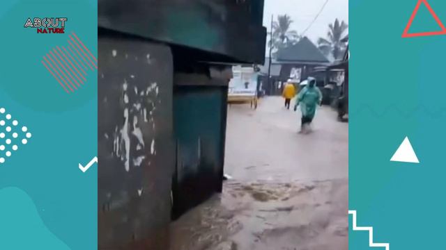 Houses and Trees Sinking! The Worst Flash Flood This Week in Indonesia смотреть онлайн