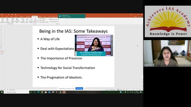 DR KALPANA GOPALAN IAS : A GUIDE FOR ASPIRANTS смотреть онлайн