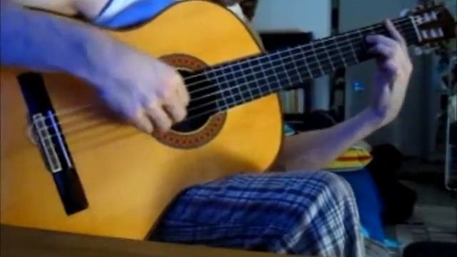 Flamenco guitar! - Heitor Villa-Lobos Prelude 1 (classical music) смотреть онлайн