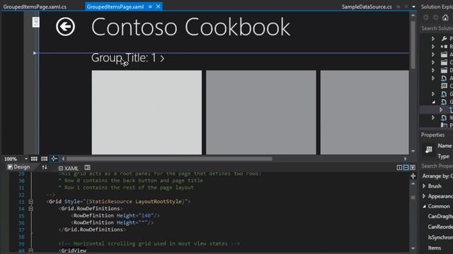 Windows 8 Apps with C# - Part 7: Data Binding and the SampleDataSource.cs смотреть онлайн