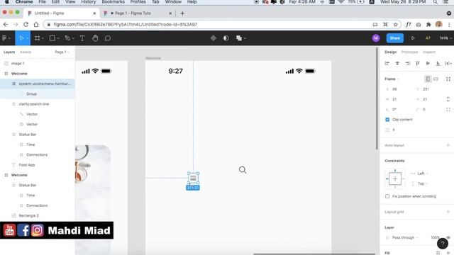 Barashada mobile application designer | UI Designer | Figma Tutorial | Af soomaali | Part 1 смотреть онлайн