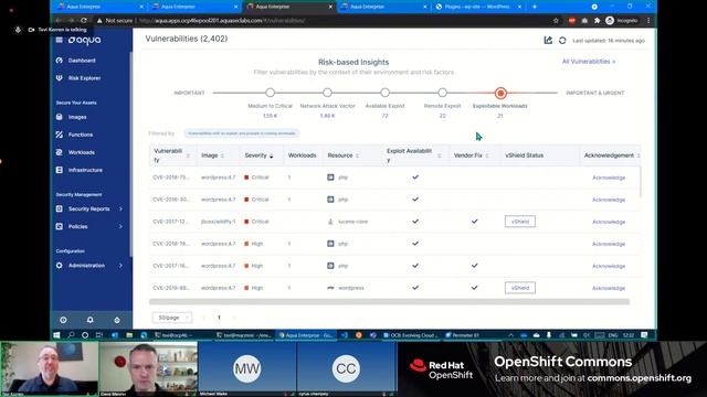 OCB: Evolving Cloud Native Security with Aqua on Red Hat OpenShift смотреть онлайн