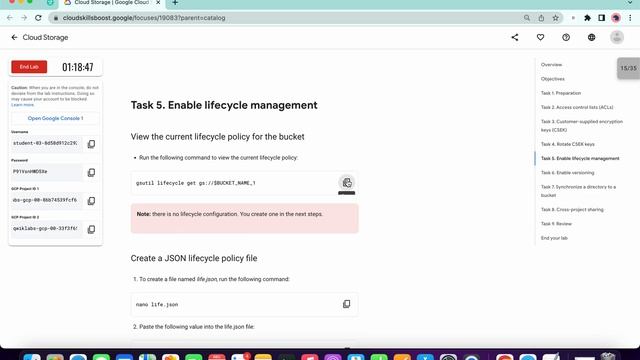 Cloud Storage || #qwiklabs || #coursera || [With Explanation?️ ] смотреть онлайн